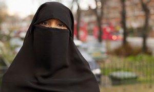 Woman wearing hijab