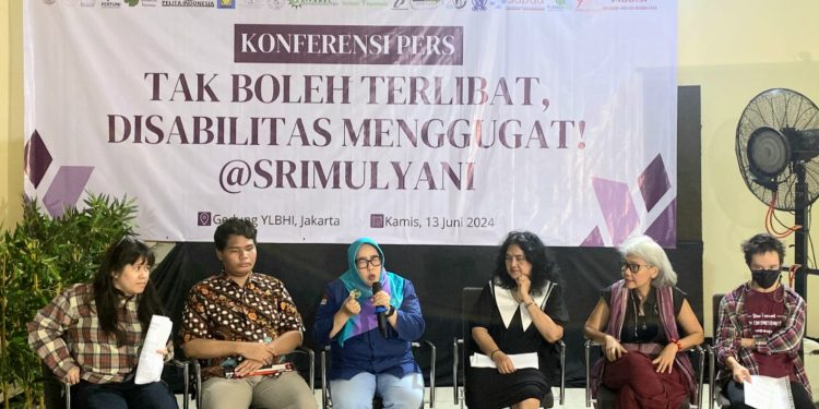 Koalisi Organisasi Penyandang Disabilitas untuk Perlindungan Sosial yang Inklusif: Tak Boleh Terlibat, Kami Gugat Sri Mulyani!
